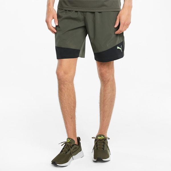Favourite 10" Woven Men's Training Shorts, Grape Leaf-Puma Black, extralarge-IND